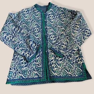 Vintage Handmade Quilted Jacket